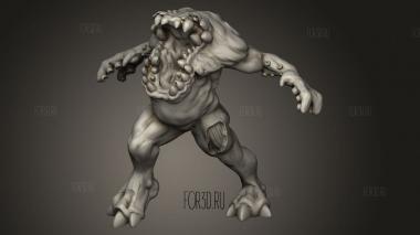 Демоны Нургла Демон 3d stl модель для ЧПУ