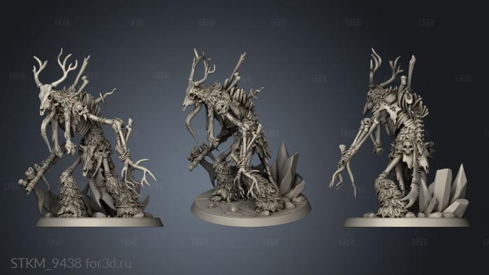 Deshee Wendigo Monsters stl model for CNC