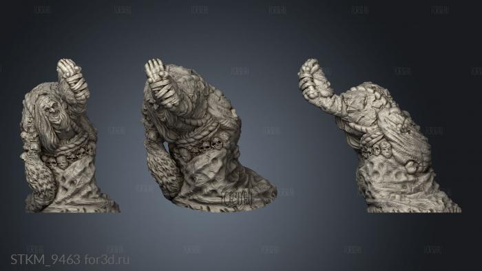Hag Ogre stl model for CNC