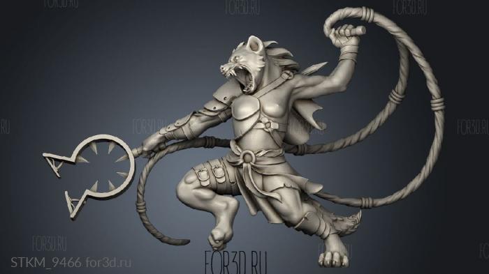 Gnolls stl model for CNC