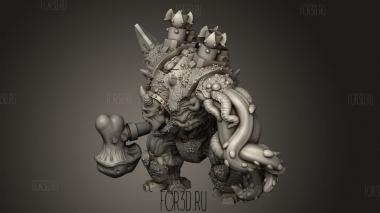 Киборг 3d stl модель для ЧПУ