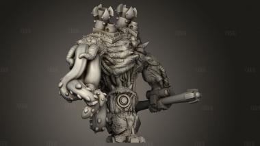 Киборг 3d stl модель для ЧПУ