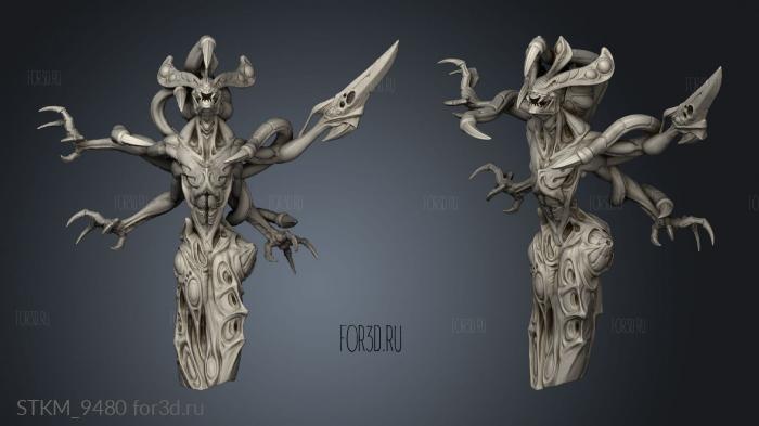 Dark Matriarch stl model for CNC