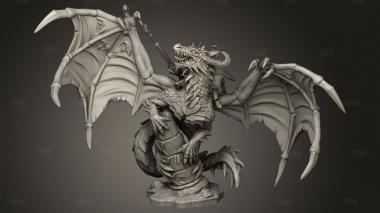 Дракон 3d stl модель для ЧПУ