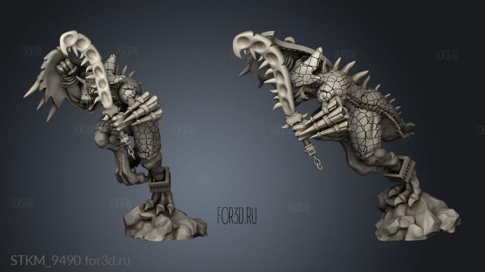 SAURUS SWORD stl model for CNC