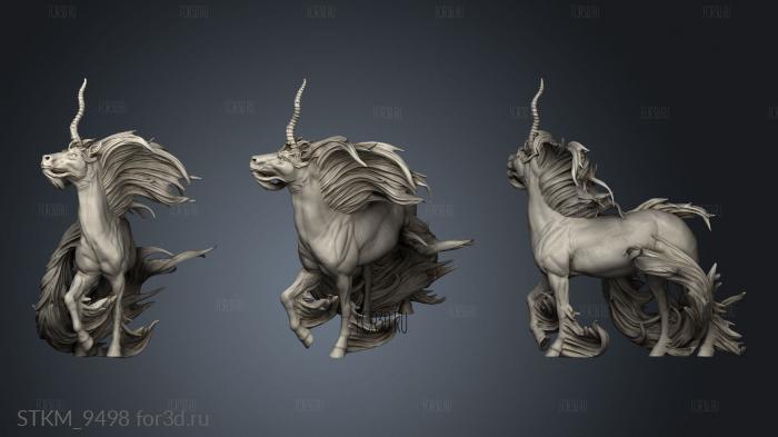 Set Kirin Tail stl model for CNC