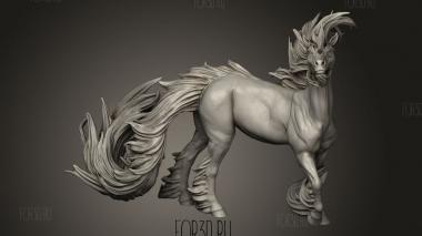 Поставь Кирин Да Рог 3d stl модель для ЧПУ
