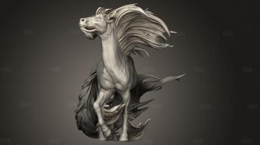 Поставь Кирин Рог 3d stl модель для ЧПУ