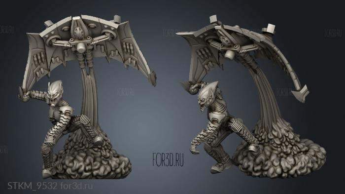 GREEN Pumpkin GOBLIN stl model for CNC