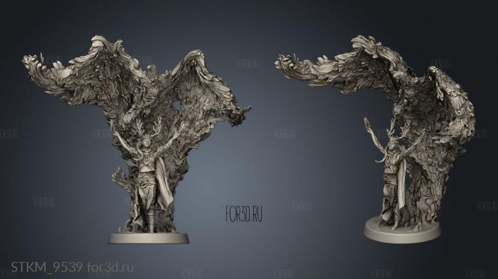 Druids Empyrean Druid stl model for CNC