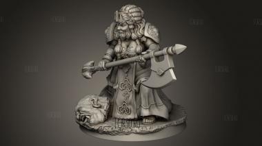 Королева ДВ 3d stl модель для ЧПУ