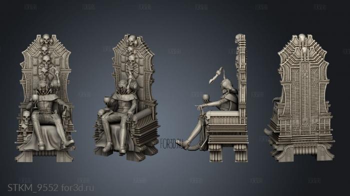 Harlock Space Pirate stl model for CNC