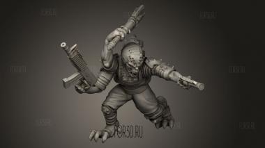 Гибрид 3d stl модель для ЧПУ