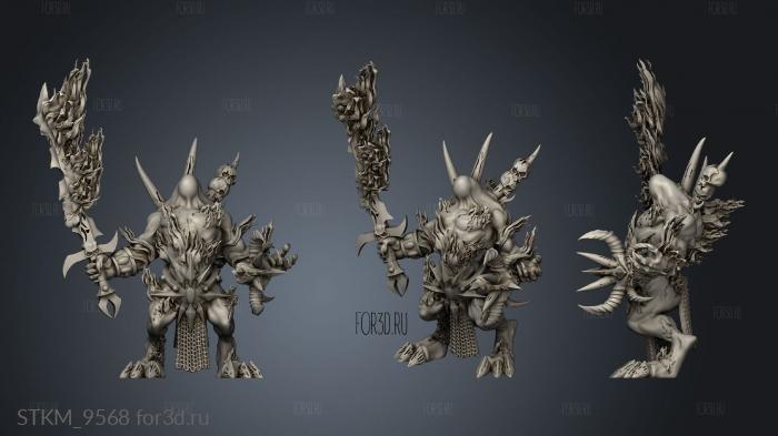 harbingers wrath harbinger stl model for CNC