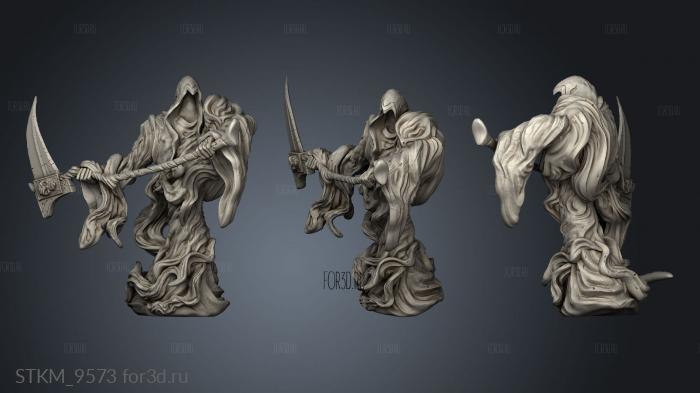 Wraith Scythe stl model for CNC