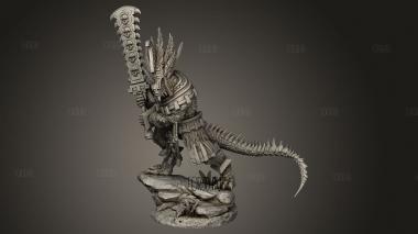Агама Азтическая 3d stl модель для ЧПУ
