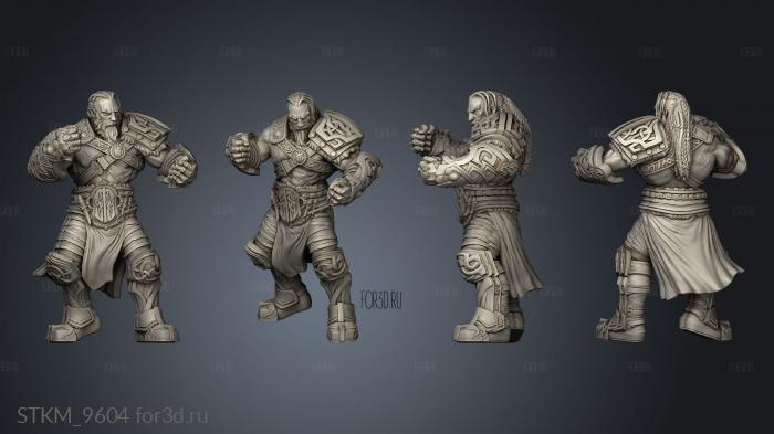 Kargath Goliath stl model for CNC