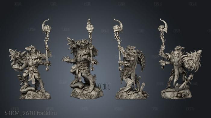 Shakarkha Tidebringers stl model for CNC