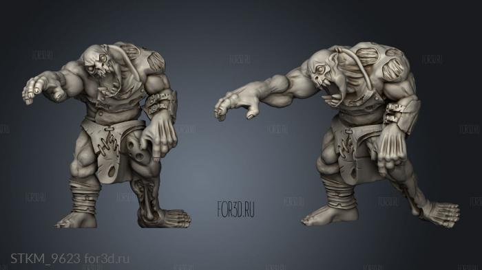 Zombiecs stl model for CNC