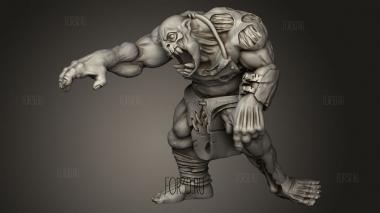 Зомбиеки 3d stl модель для ЧПУ