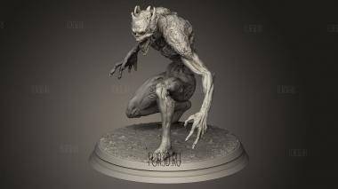 Стоящий Упырь Встанет 3d stl модель для ЧПУ