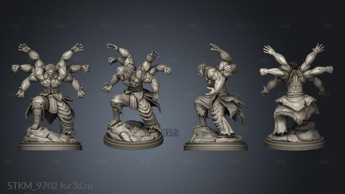 Asura stl model for CNC