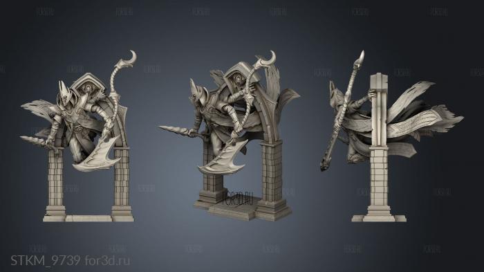 Hell Tiger Skull Wraith Oldb stl model for CNC