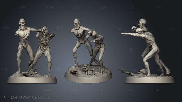 Lich Giant Zombie Grp stl model for CNC