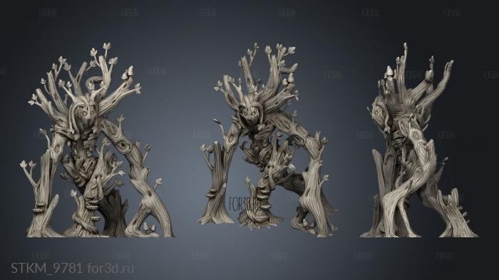 Into The Woods Treant stl model for CNC