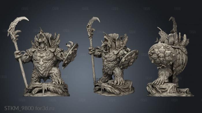 Grief Harvest Coven Ru Kabak stl model for CNC
