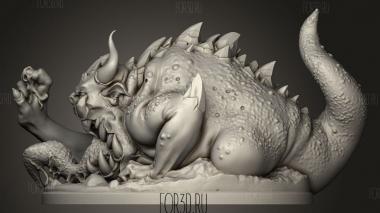 Эпические Демонические Боссы Вастиат,Пожиратель Болот,Мелкий демон 3d stl модель для ЧПУ