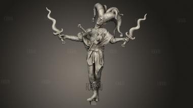 Шут Мужского Пола 3d stl модель для ЧПУ