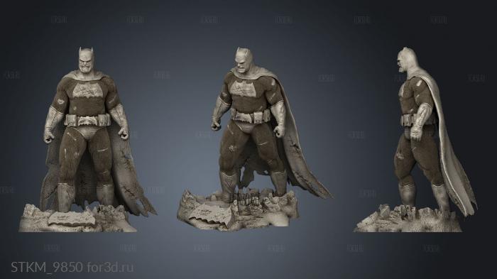 The Dark Knight Return stl model for CNC