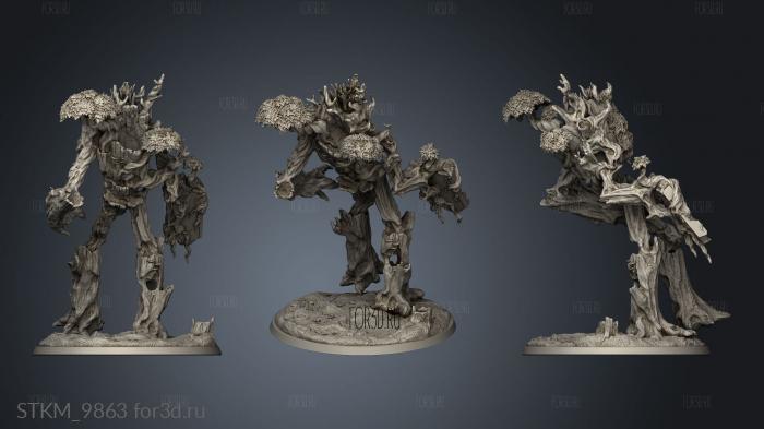 Oasis Treant stl model for CNC