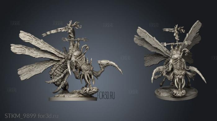 Fantasy Pest fly Wings stl model for CNC