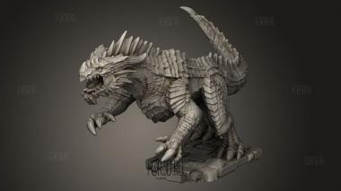 Монстр Красной Гвардии Дрейк Атакует 3d stl модель для ЧПУ