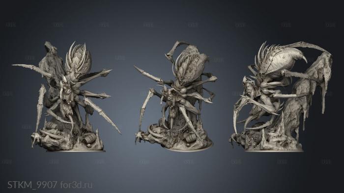 Pestilence pest mounted stl model for CNC