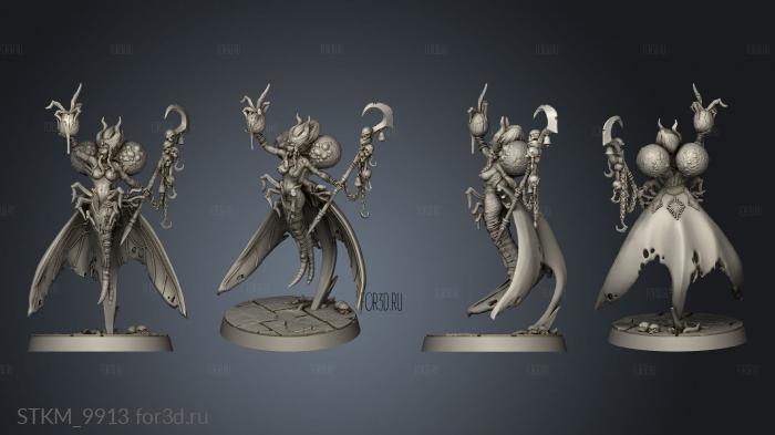 Plague City Heroes Eksariell Mother Flies stl model for CNC