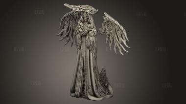 Смерть Ангела 3d stl модель для ЧПУ