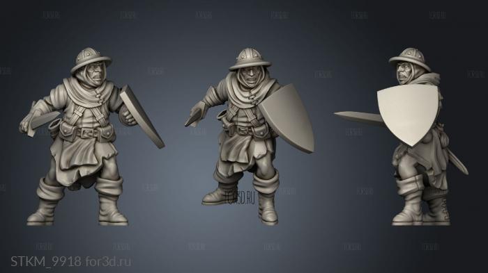 MERCENARY DEC stl model for CNC