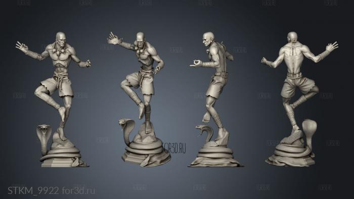 Dhalsim ing stl model for CNC