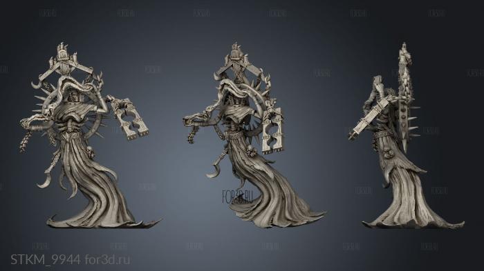 Nighthaunt Horcrux Cruciatus Kosheivs stl model for CNC