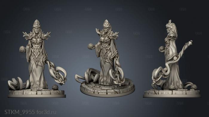 Sorceress stl model for CNC