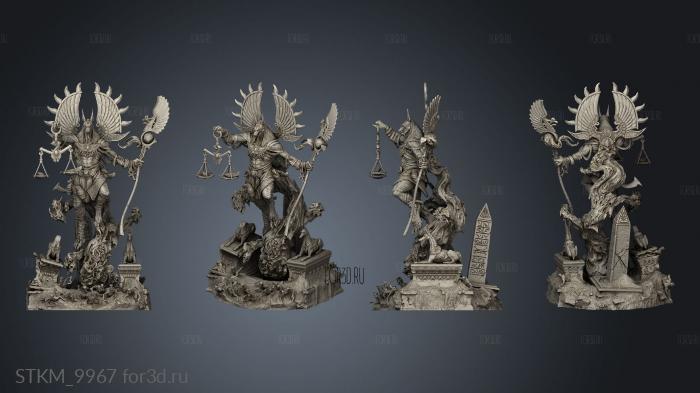 Anubis stl model for CNC