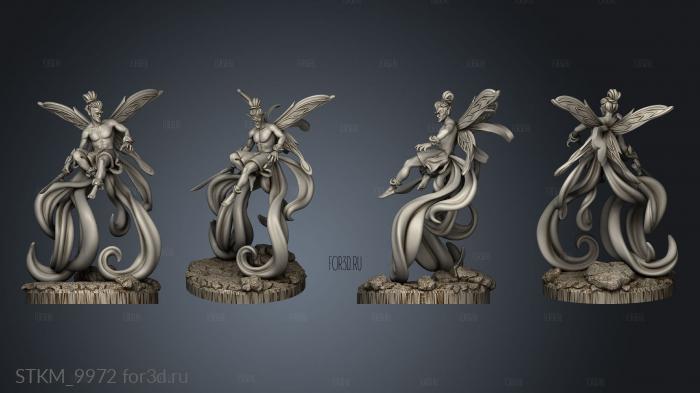 Seelie Court Faerie Scout Male Scouts stl model for CNC