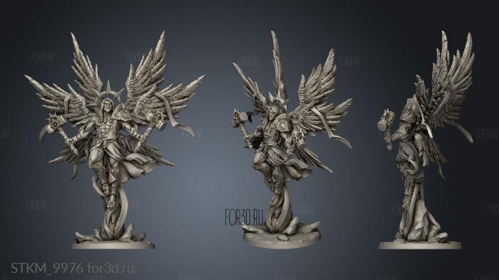 Sol the Holiest AG Epic Boss wing stl model for CNC