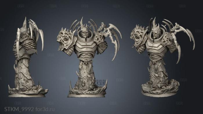 Scragoth Raider stl model for CNC