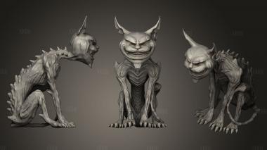 Alice  Madness Returns   Cheshire Cat High Res Remix stl model for CNC
