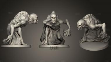 Another Ghoul By Draigbran stl model for CNC