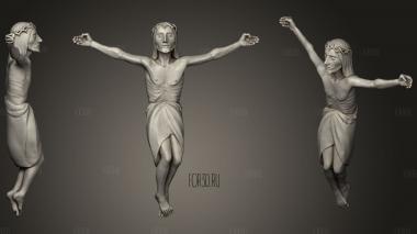 Barlach Jesus On Cross (Re ed From Photos) stl model for CNC